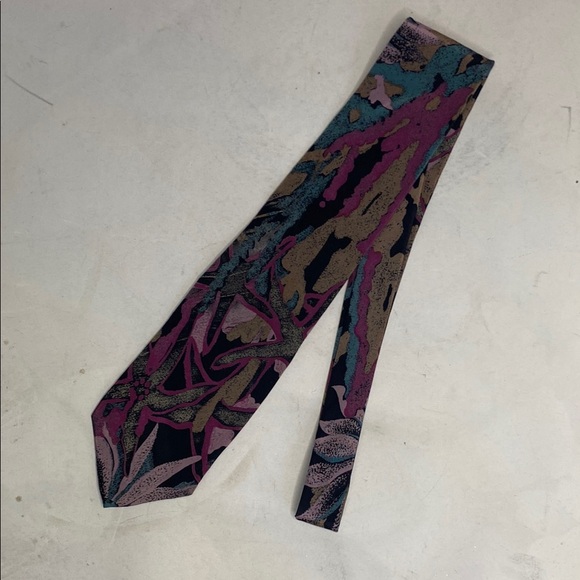 Paco Rabanne Multicolor Abstract Tie - Picture 1 of 5